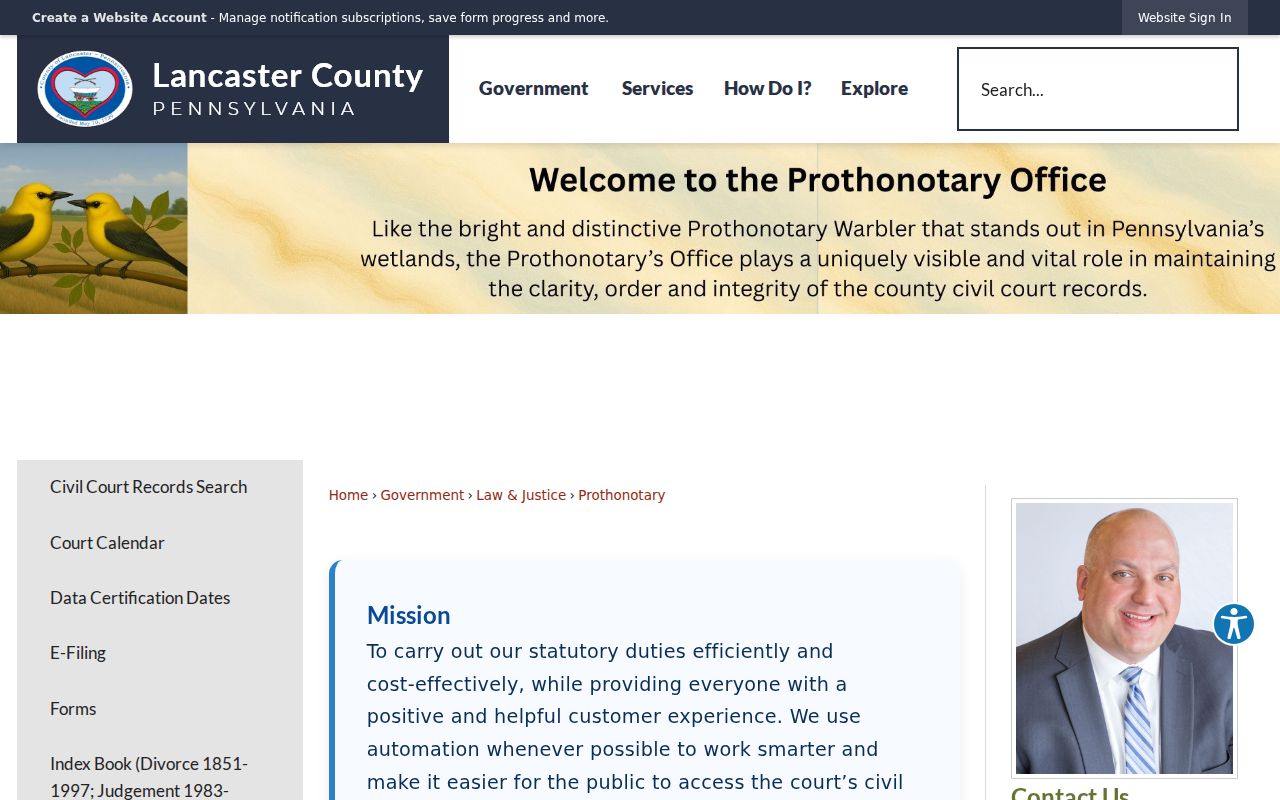 Lancaster County Public Defender information for Ephrata criminal cases