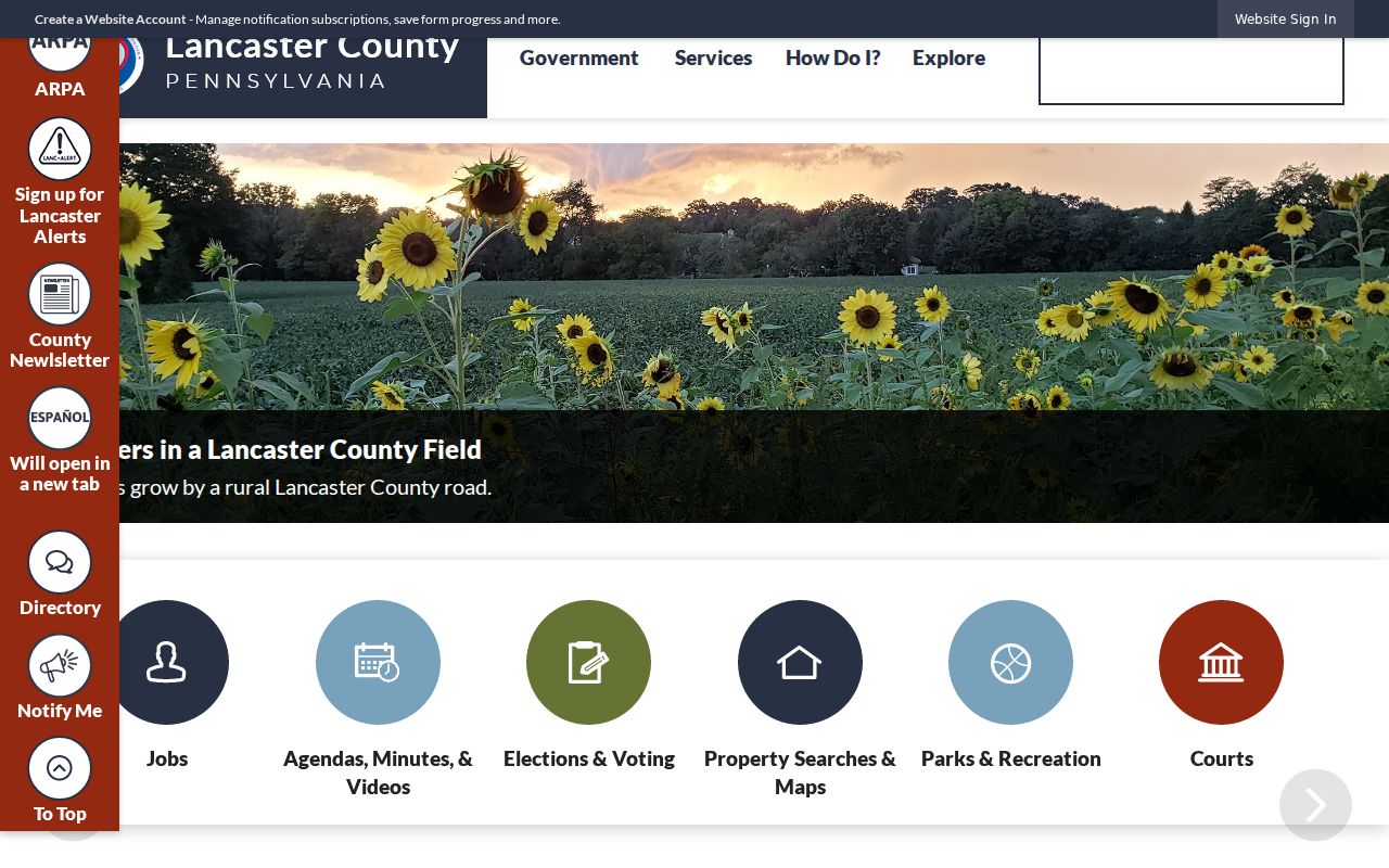 Lancaster County criminal record department directory